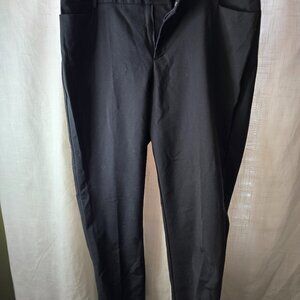 Winter weight black trousers 18R